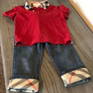 Toddler Boys Burberry Outfit